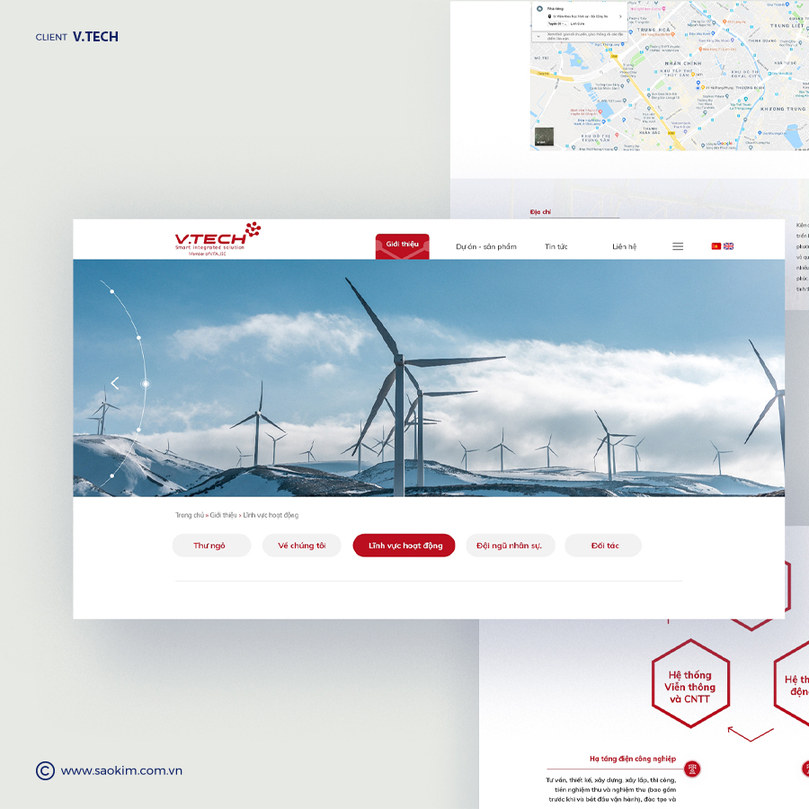 VTECH - Design Website and Brand Identity VTECH